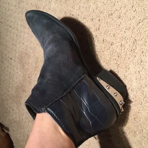 Sam Edelman Navy Boots